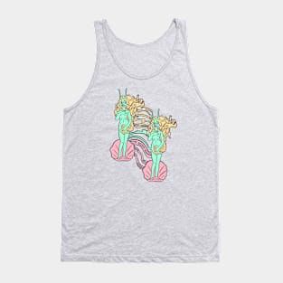 Birth of Venus Gilly warp Tank Top